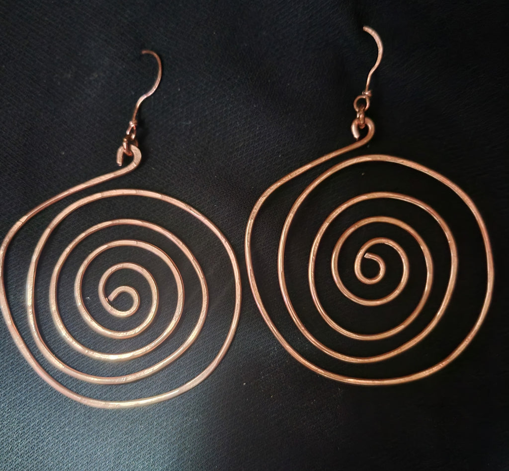 Spiral earrings (14g)