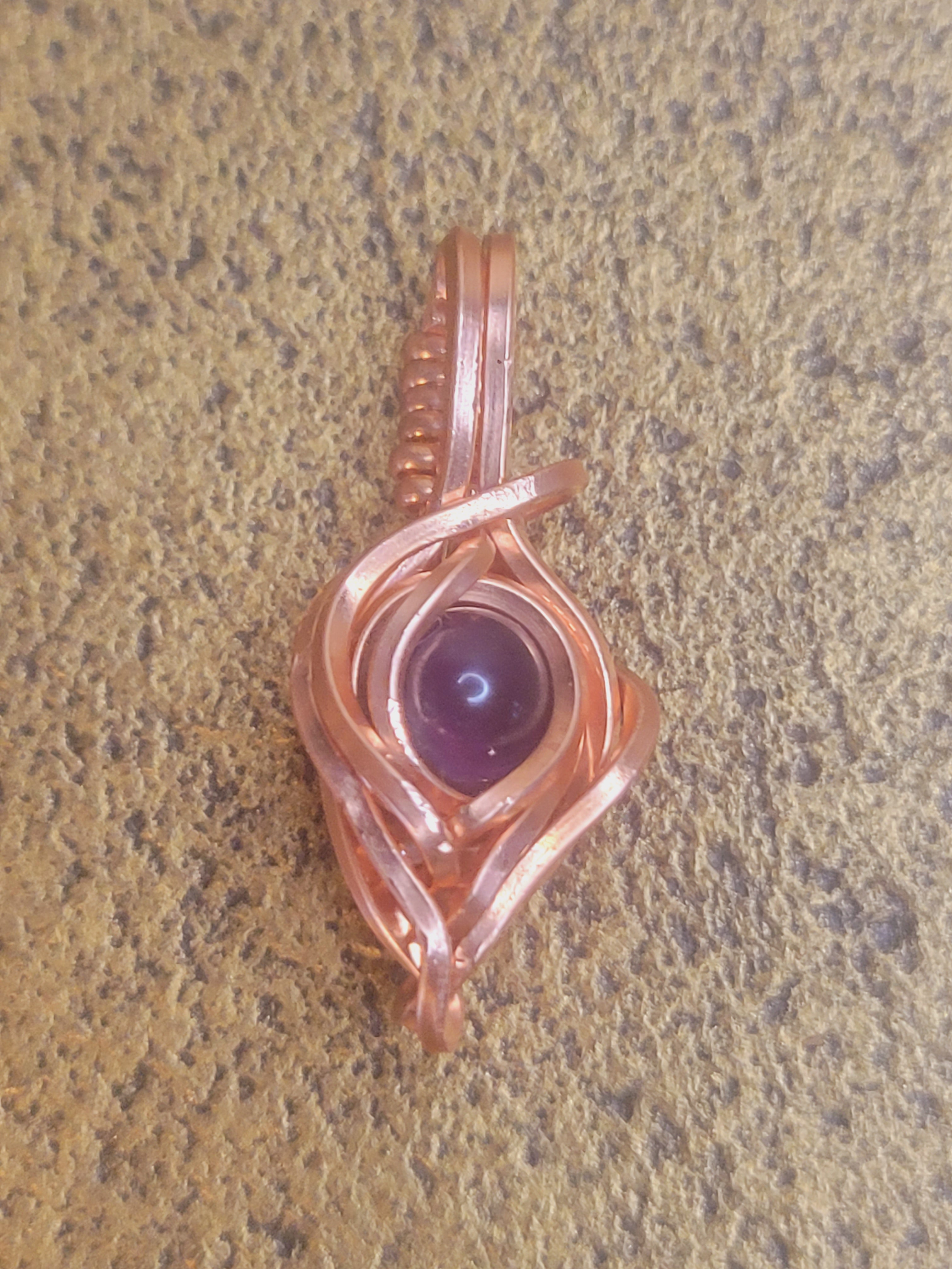 Crystal Tear-drop Necklace Pendant