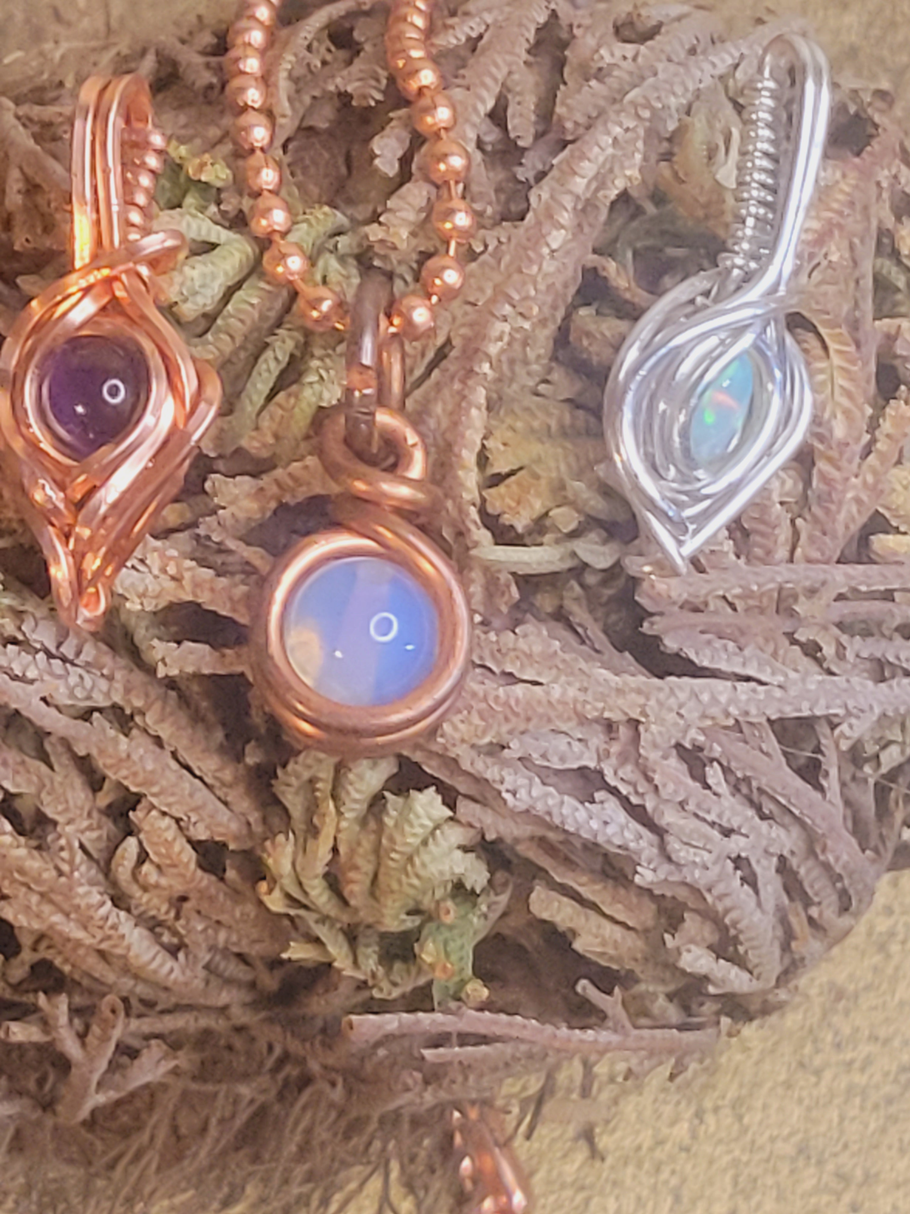 Crystal Tear-drop Necklace Pendant