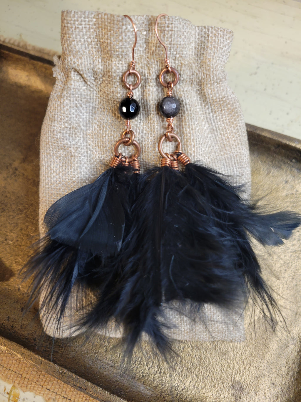 Feather Earrings