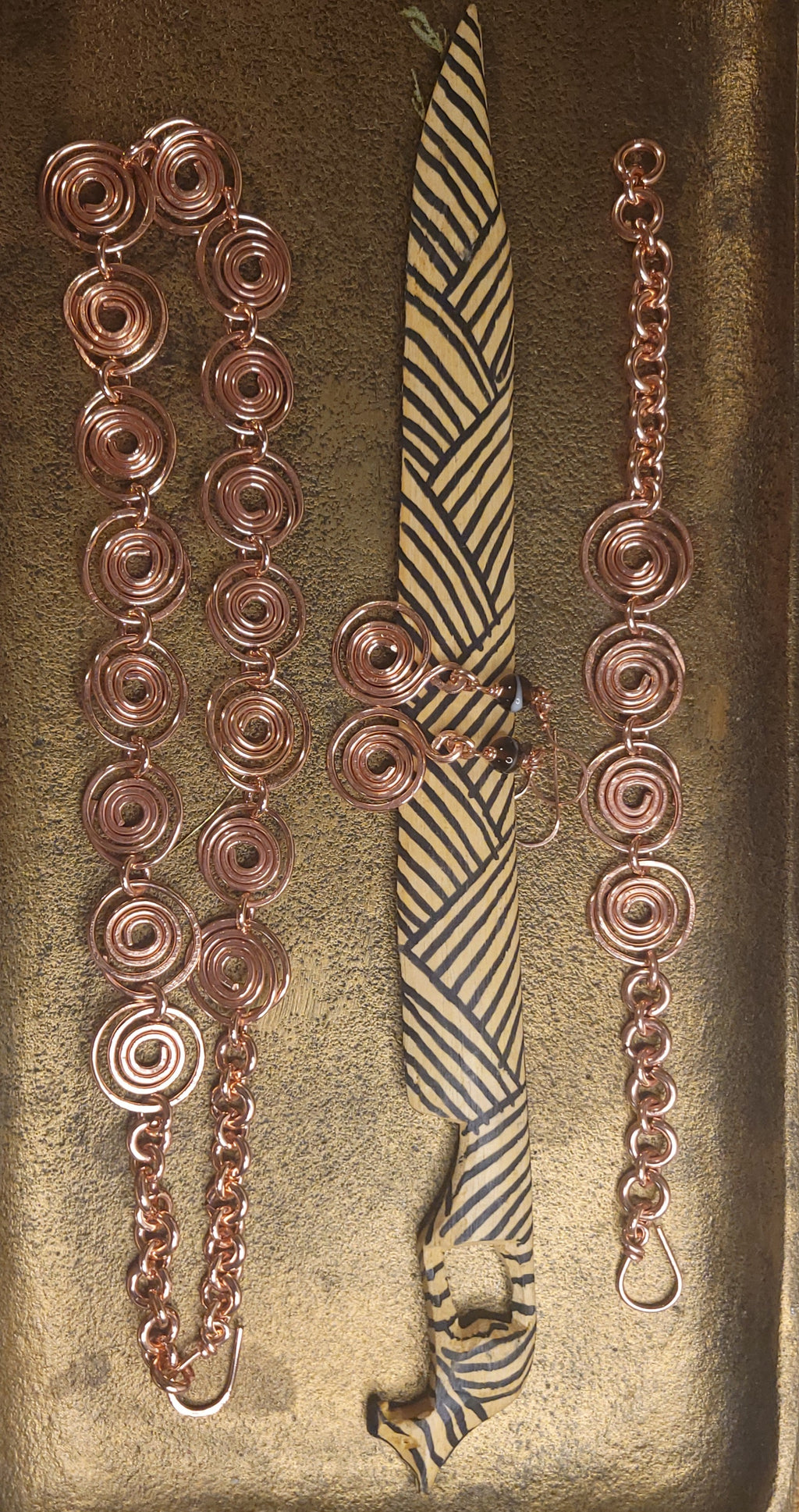 Spiral Necklace Set