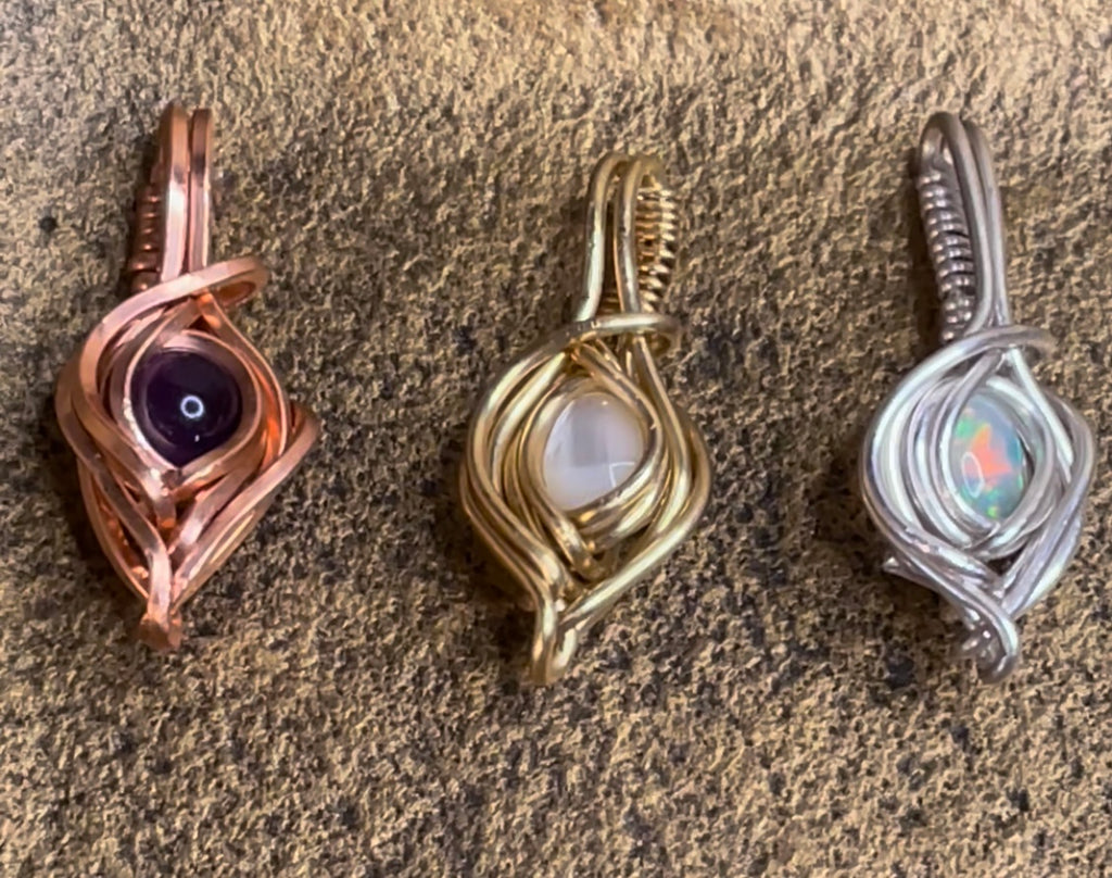 Crystal Tear-drop Necklace Pendant